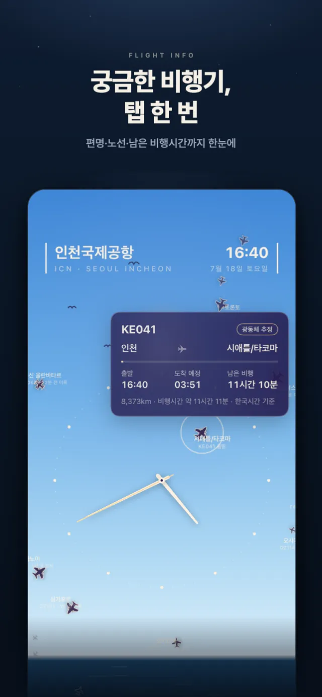 항공편 정보